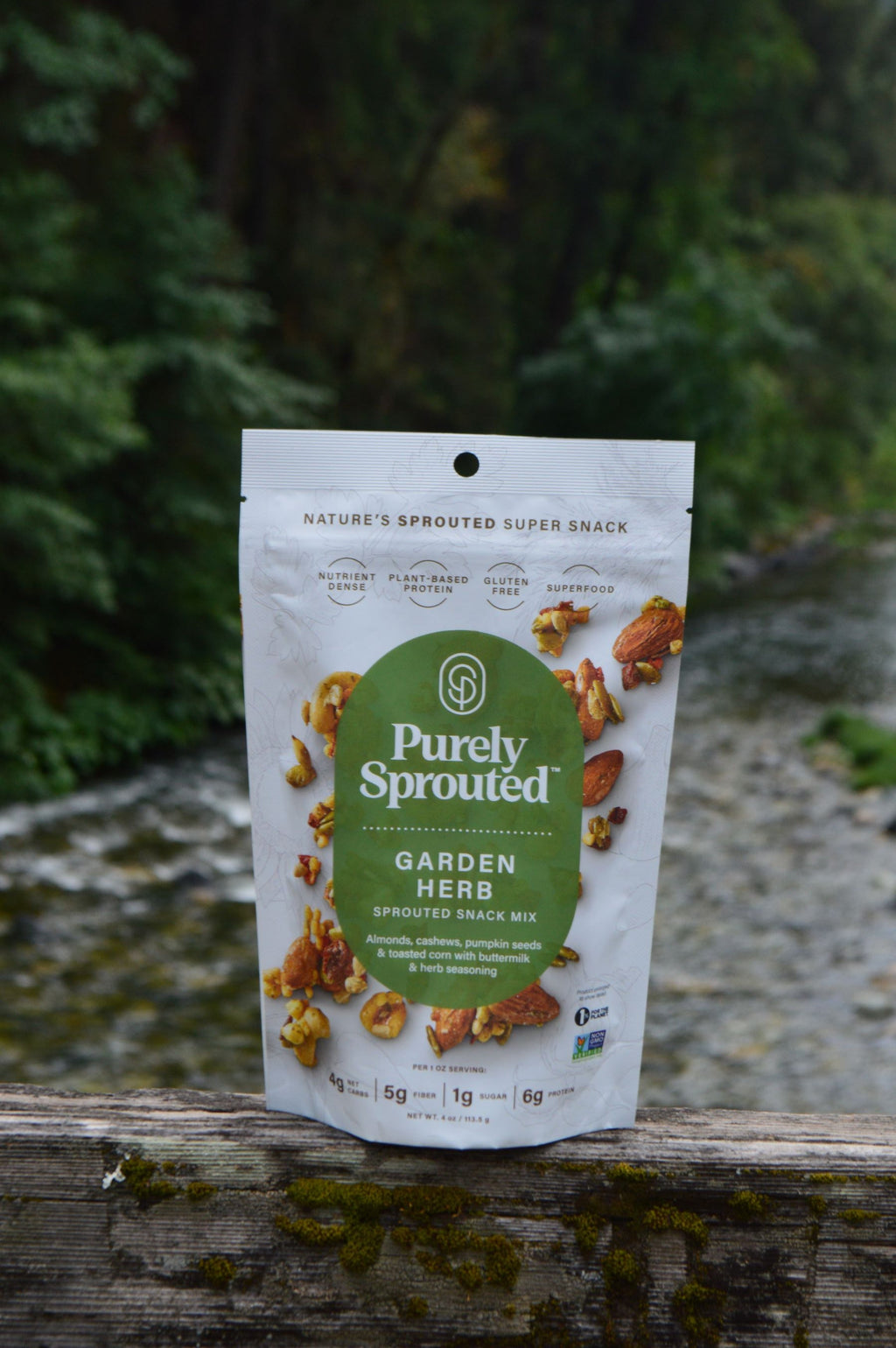 Garden Herb, Sprouted Snack Mix