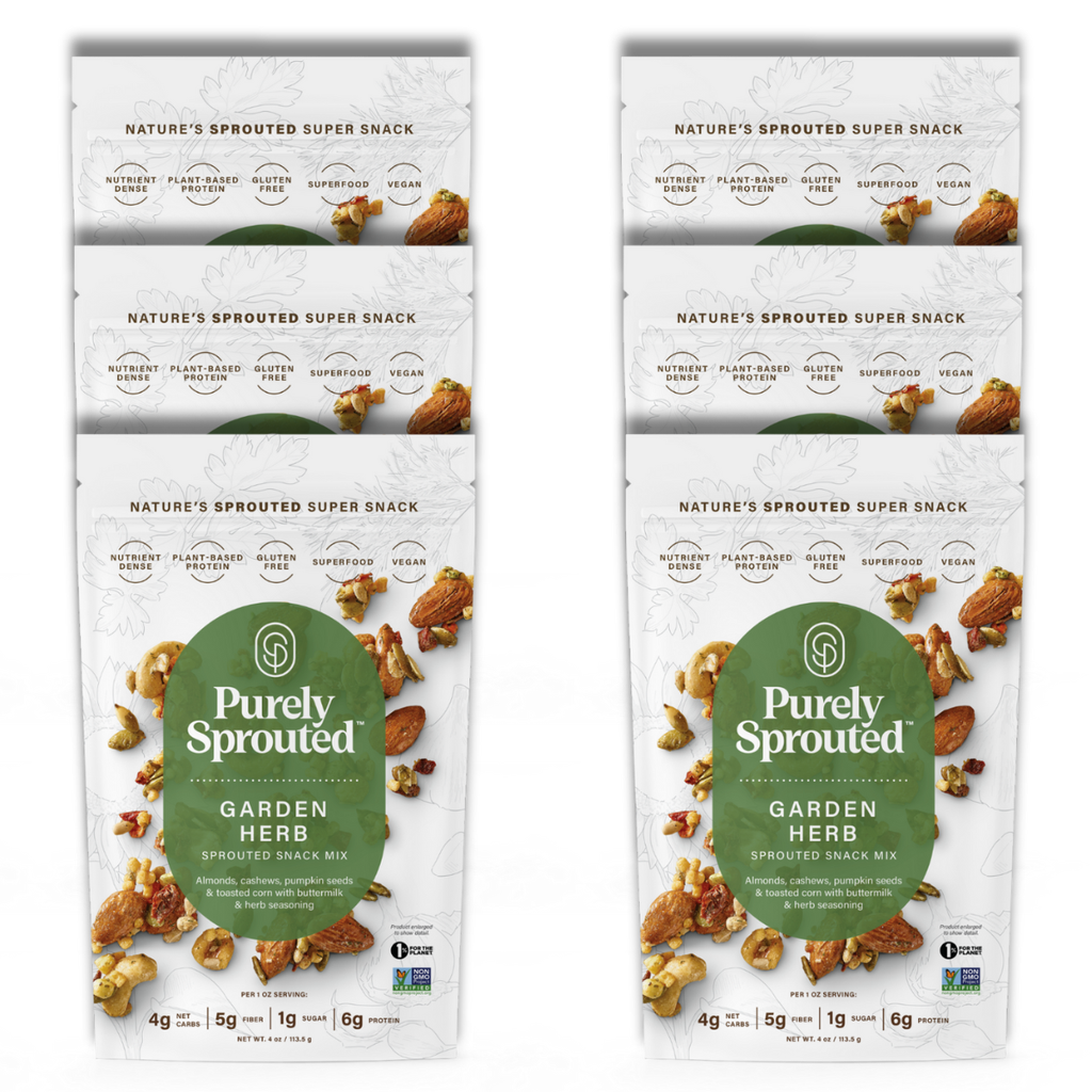 Garden Herb, Sprouted Snack Mix