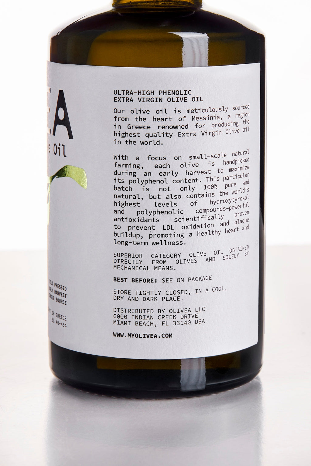 Ultra High Phenolic Extra Virgin Olive Oil - NEW 2025-26 HARVEST