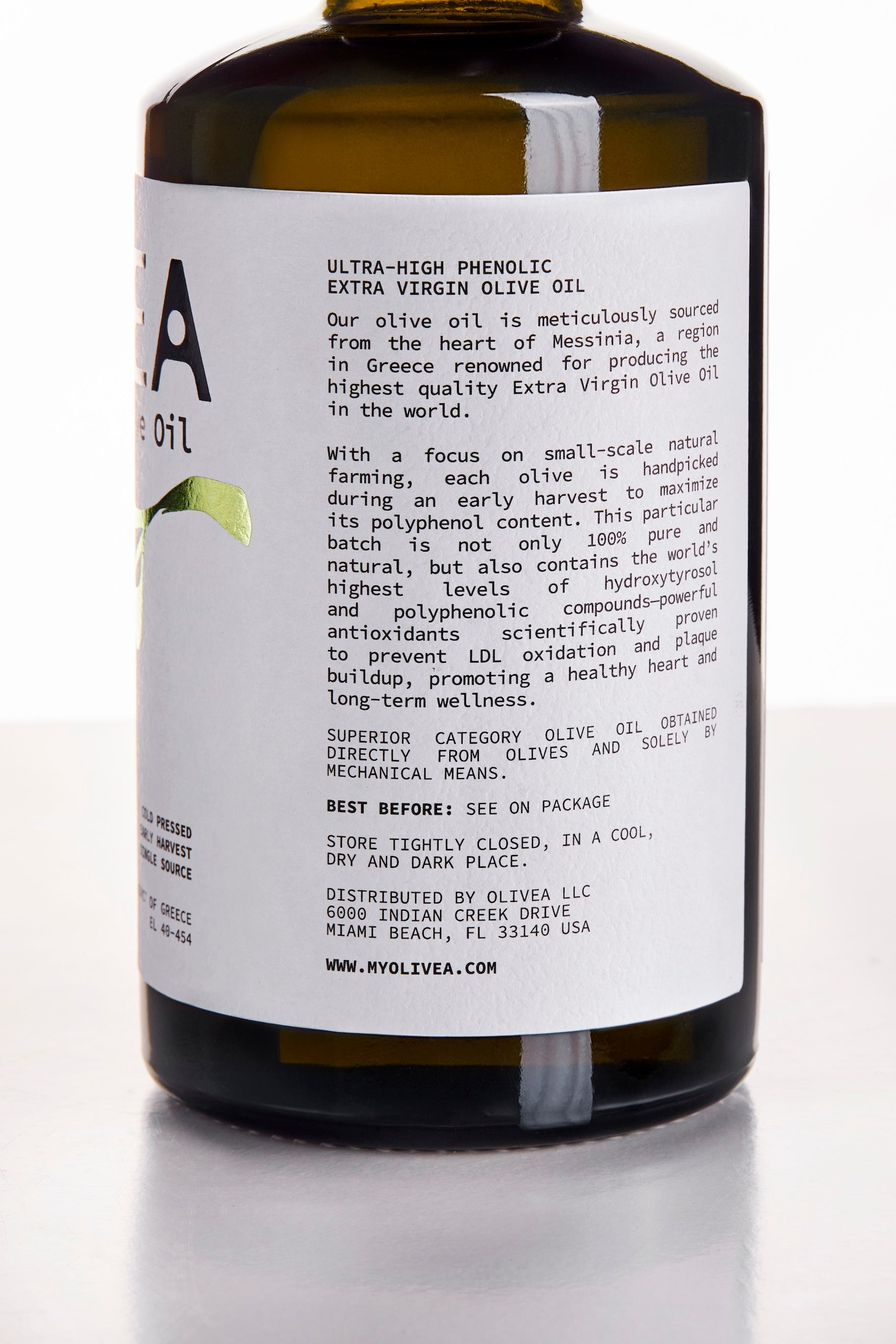 Ultra High Phenolic Extra Virgin Olive Oil - NEW 2025-26 HARVEST